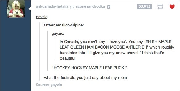 Canadian language
