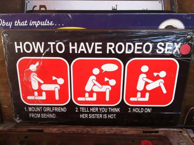 How to have rodeo sex