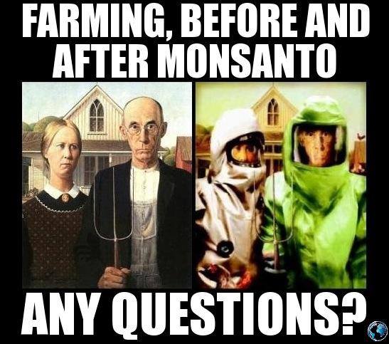 Farming before and after Monsanto