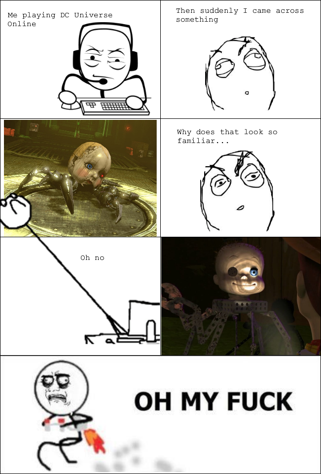 Be gentle, this is my first rage comic