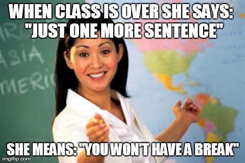 I really hate that