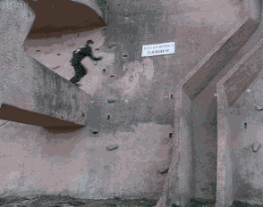 Climbing Wall Trick