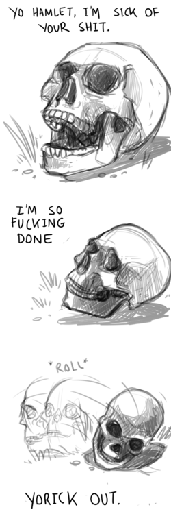 *yorick out*