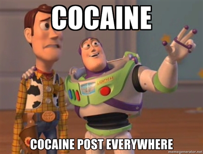 Tittys Post = Bad - Cocaine Post = God LOL