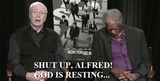 Shhhh, Alfred!