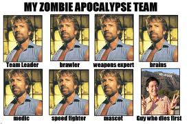 My Zombie Apocalypse team