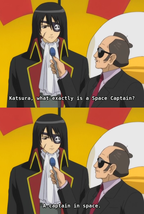 Captain Obvious away!