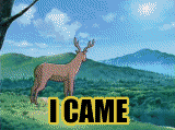 Masturbating for the first time in a week