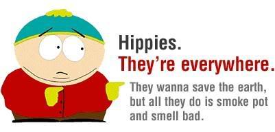 hippies... hippies everywhere