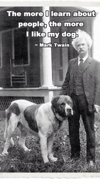 Mark Twain makes a legit point