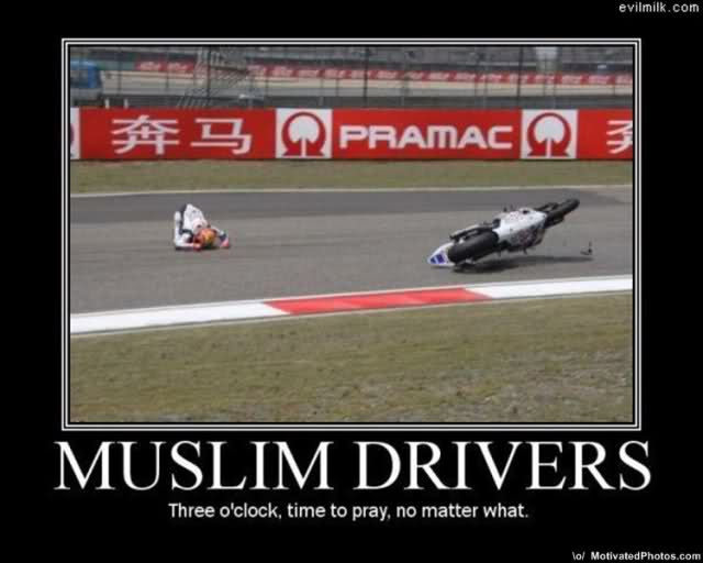 When Muslims drive