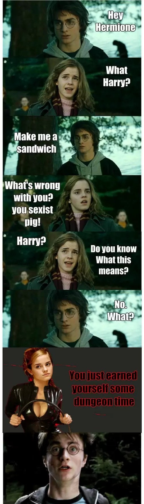 Naughty Hermione