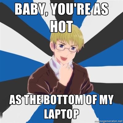 Hetalia pick up line