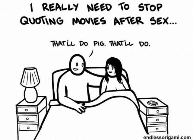 I really should...