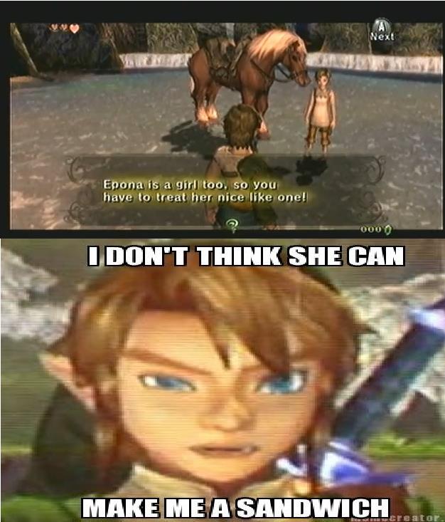 I agree with Link