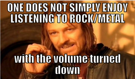 when the teacher tells me to turn my music down
