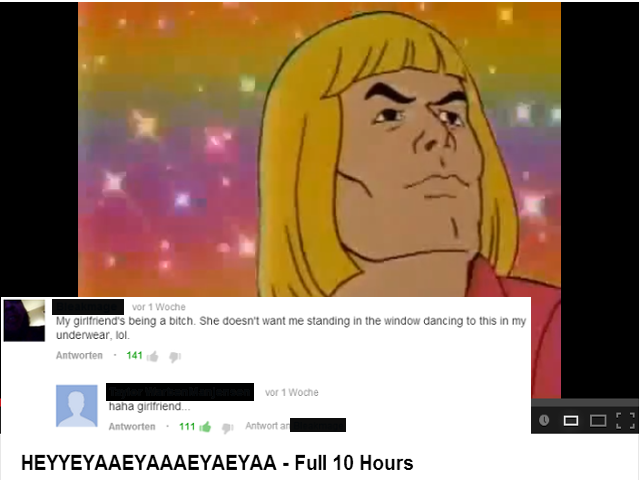 Girlfriend? That's a good one!