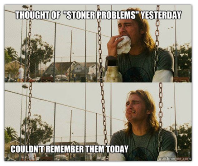 First World Stoner Problems