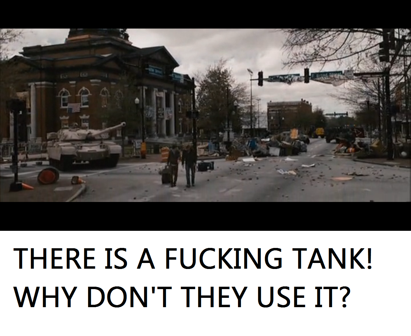this always bothers me when i'm watching zombieland