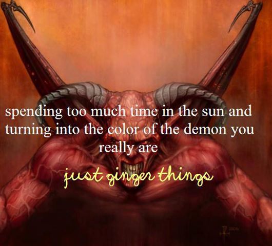 #justgingerthings