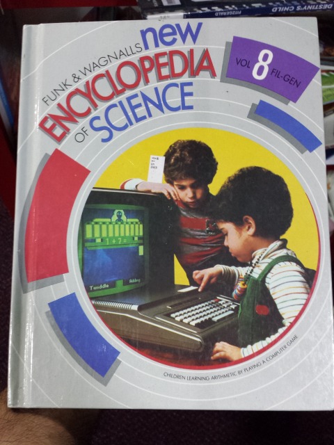 Found this little gem at the local thrift shop. My kids can finally learn about science & computers