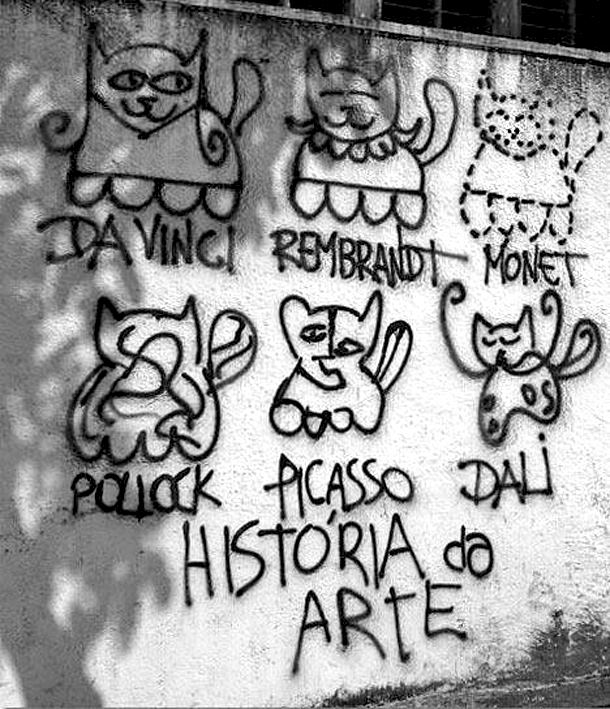 History of Art. With cats.