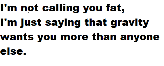 For all the fat girls out there.