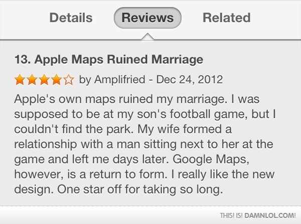 Apple maps these days