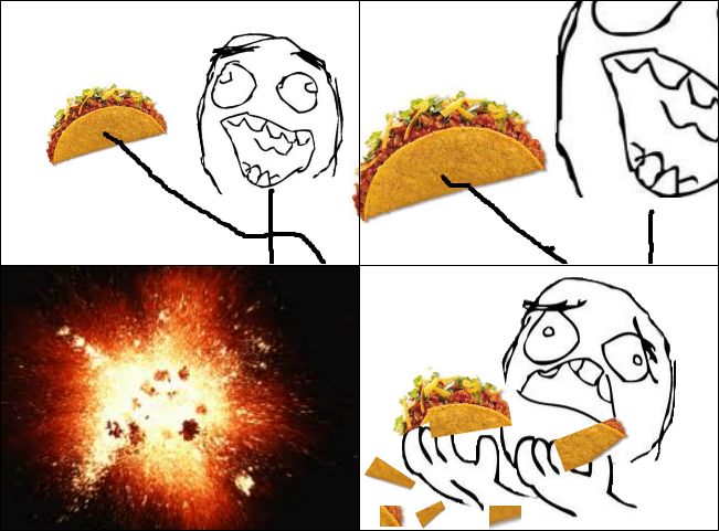 Every Time I Eat a Hard Shell Taco