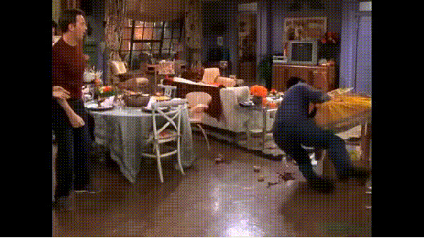 When i fall down in front of my friends