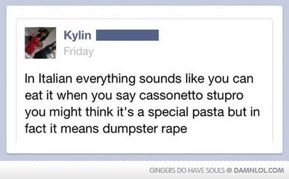 Cassonetto Stupro