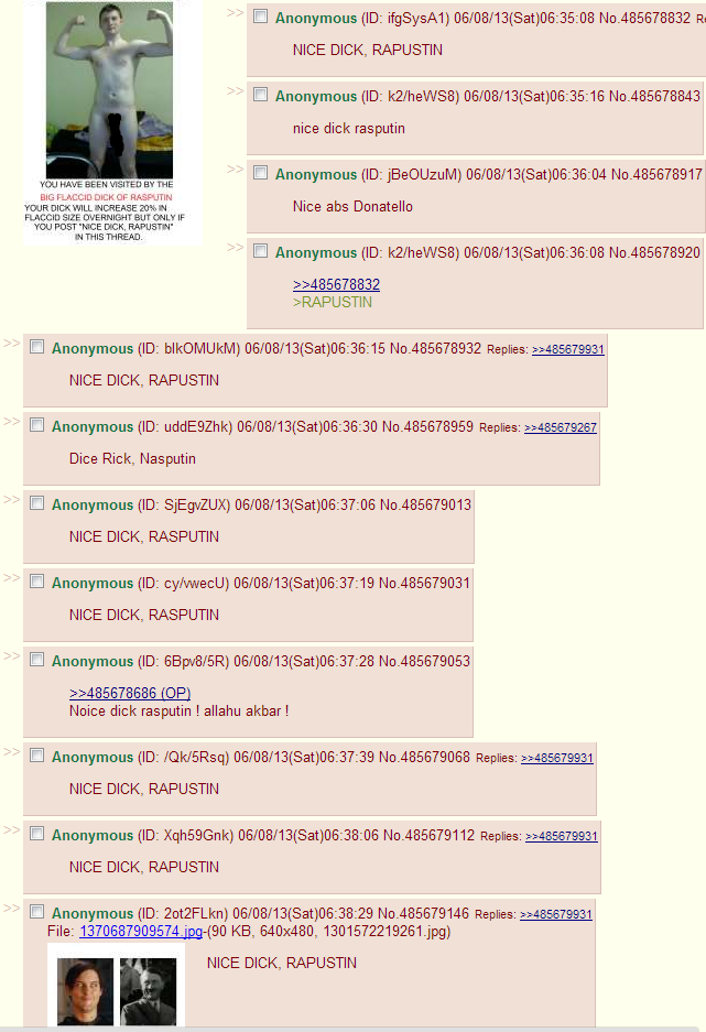 No words, only 4chan