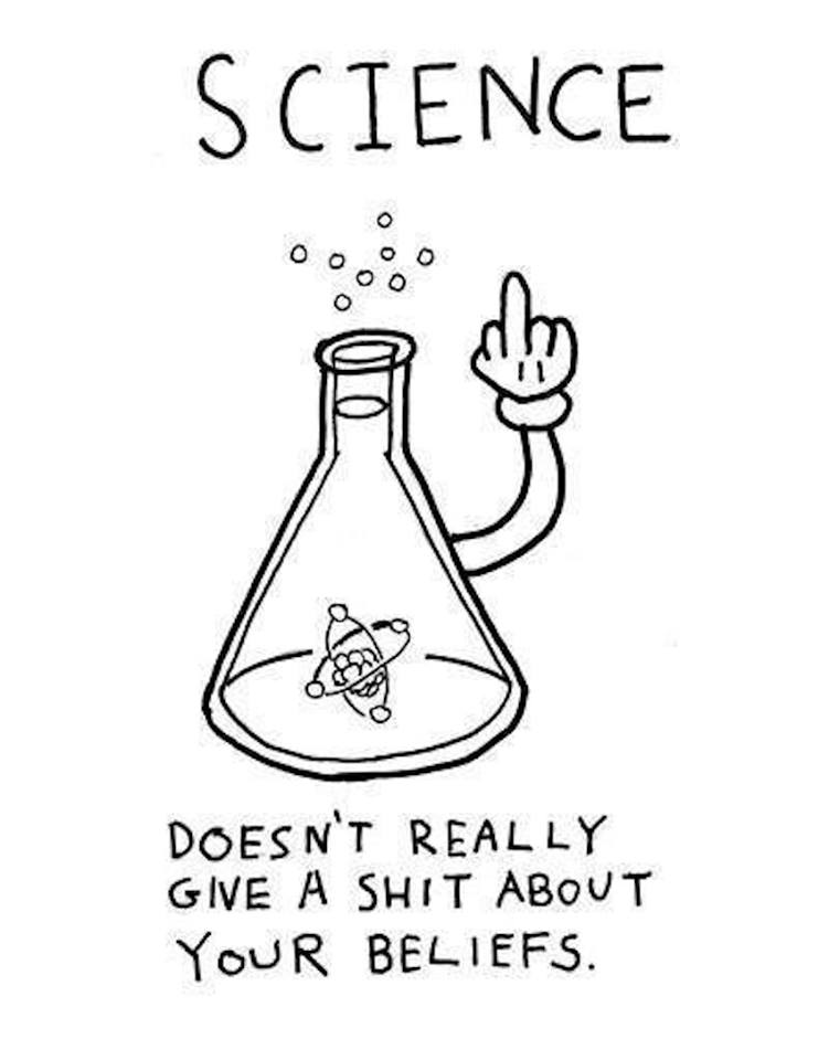Science not a know giver of ***s