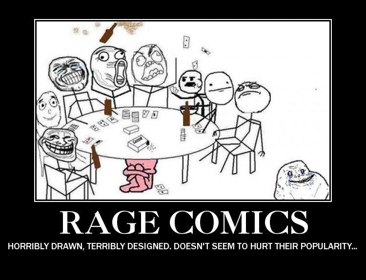 all the rage comics