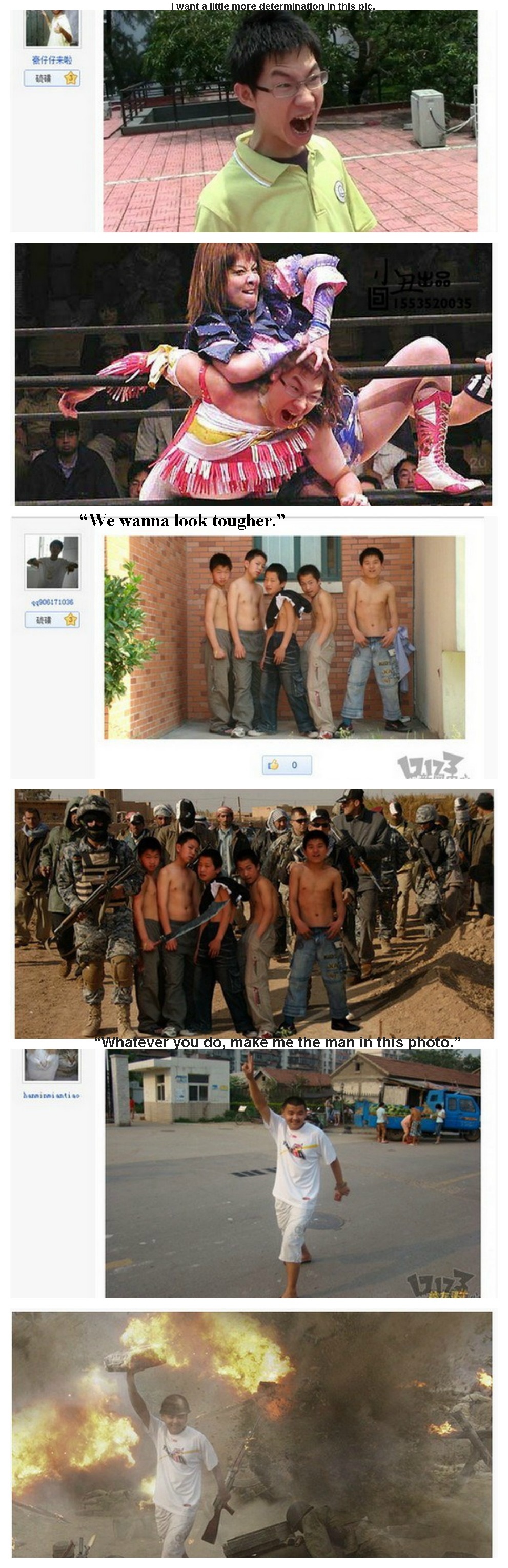 More of Asian photoshop trolls