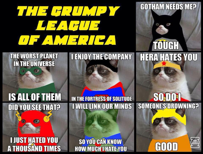 The Grumpy League of America!