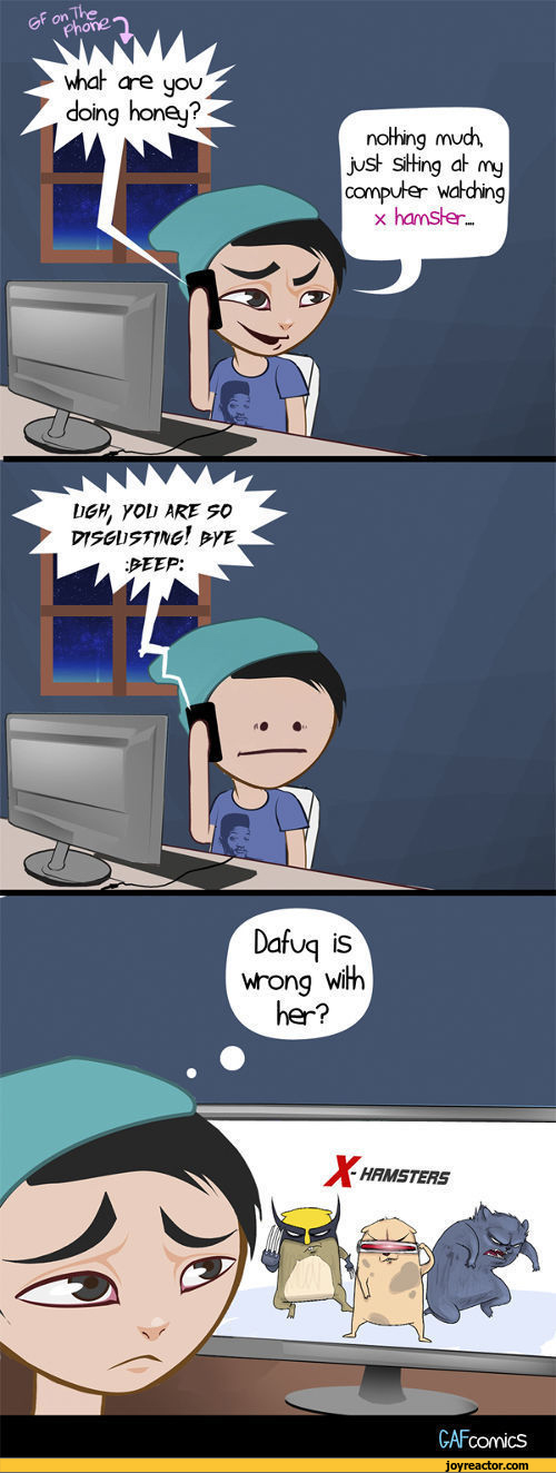 Filthy, filthy mind!