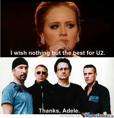 Adele is so polite