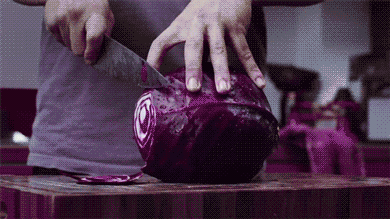 I didn't know a cabbage can be that beautiful