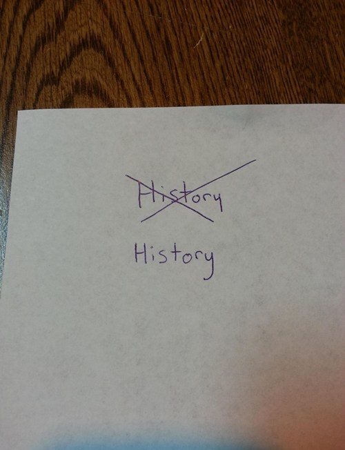 Rewriting History