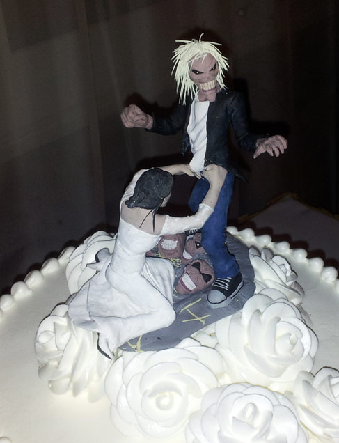 Just my wedding cake