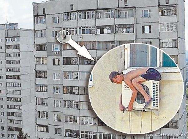 That's the way you repair A/C in Romania