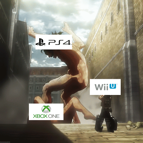 Call an ambulance for XboxOne! Wii-U Wii-U Wii-U!