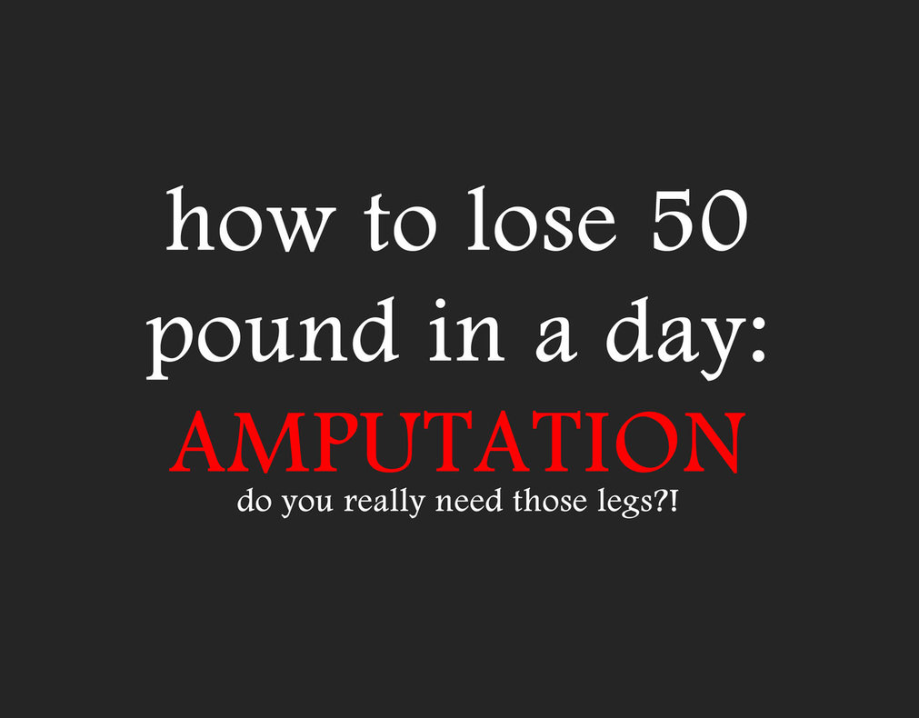 Weight loss tip!