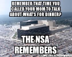 The NSA remembers