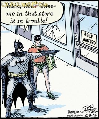 Always alert batman