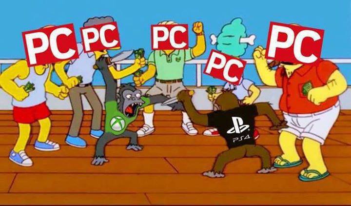 How I feel about the console wars