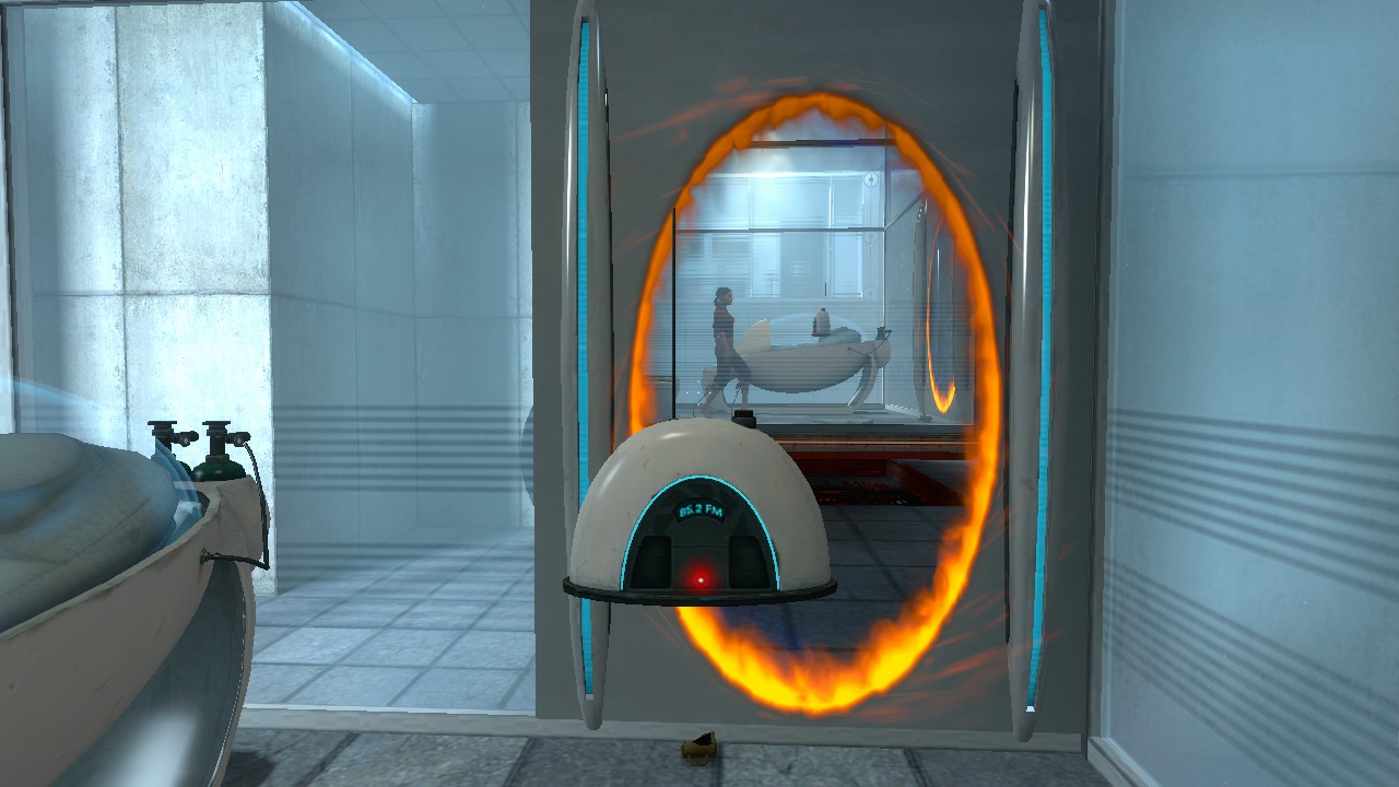 I think Chell from Portal's telekinetic