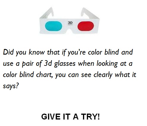 Trust me, it works, I'm color blind too!