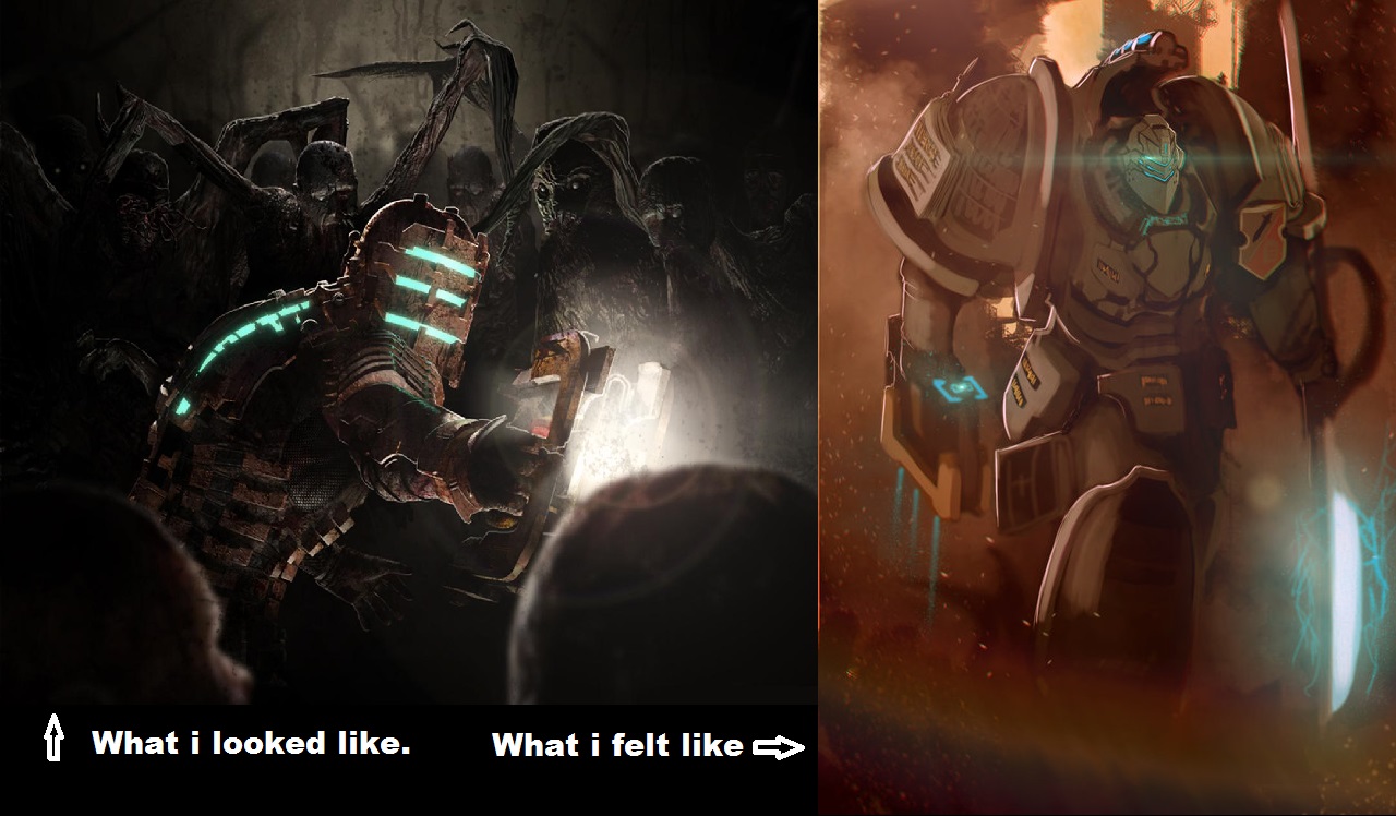 Just something i always thought about Dead Space. (Beware, superior Paint Skills)